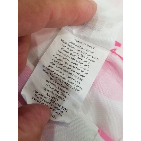 Disney Minnie Mouse XOXO twin size flat sheet - Picture 3 of 3